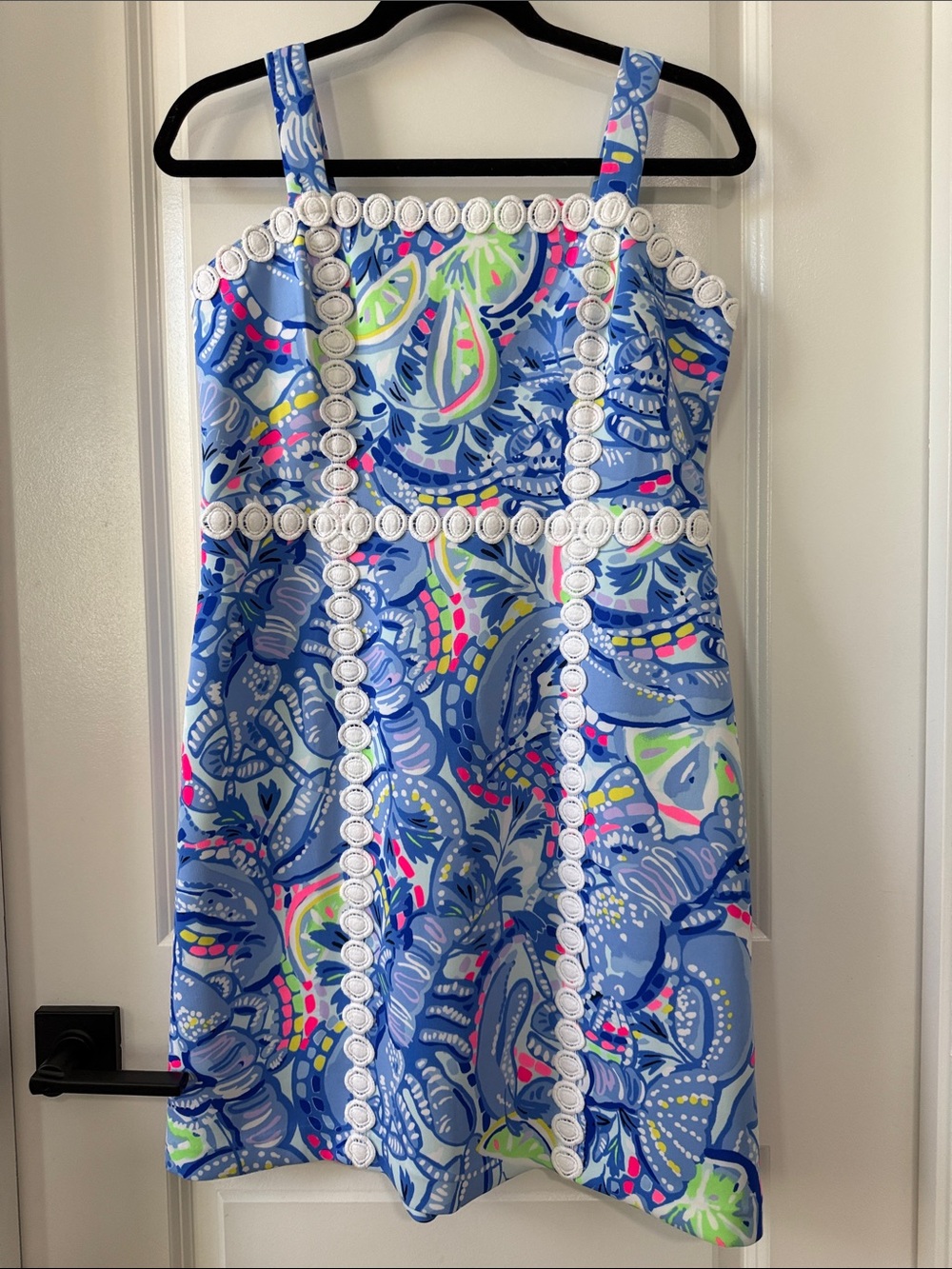 Lilly Pulitzer Janelle Shift Dress *Blue Peri Pinch Pinch Print